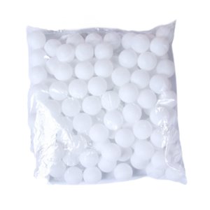 Bothyi - Pelotas De Ping Pong Para Actividades De Rifa, Para Juegos De Billar, Suministros Para Fiestas De Cumpleaños, 150 Unidades, Color Blanco