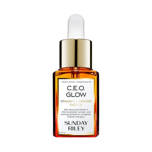 Aceite facial Sunday Riley C.E.O. Glow con vitamina C y cúrcuma, 15 ml