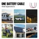 thumbnail image 2 of Cable de batería ECO-WORTHY 5AWG 36 cm con terminales M6, 2 of 9