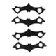 thumbnail image 2 of Aleación de aluminio de 4 piezas cubierta de patín junta de protección longboard parte negro, 2 of 5