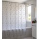 thumbnail image 1 of Cortina De Baño Navideña 180x180 Cm Copos Plateados, 1 of 4