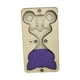 thumbnail image 1 of Ocupado Tableros Accesorios Reloj De Arena Juguete Montessori Juguete De Viaje Juguetes Sensoriales Violeta, 1 of 3