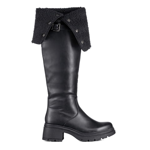 Botas Largas Mujer De Moda Comodo Tacon Grueso Weide Czy615