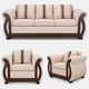 thumbnail image 2 of JUEGO DE LIVING ISIDORA 3.1.1 BEIGE, 2 of 10