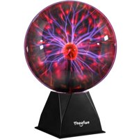 Bola De Plasma Theefun, Globo De Plasma De 20 Cm, Sensible Al Tacto Y Al Sonido