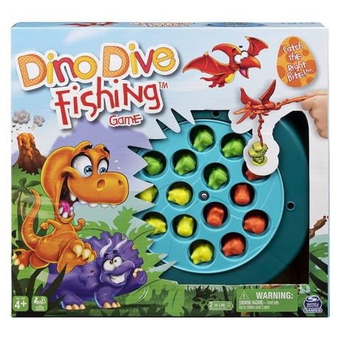 Spin Master - Juego De Mesa Pescando Dinosaurios