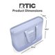 thumbnail image 5 of Bolso Térmico RTIC Everyday Aislado 35L Azul Periwinkle, 5 of 9
