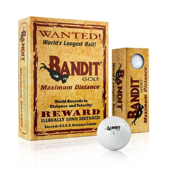Bolas de Golf BAND-IT Máxima Distancia Blanco (1 Docena)
