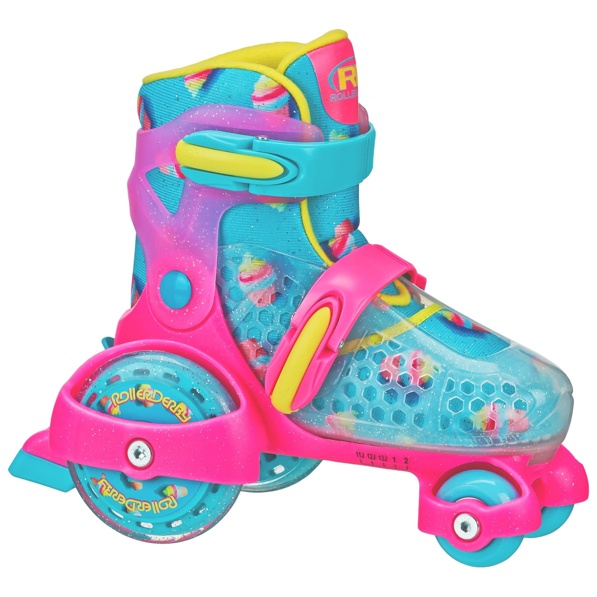 Patines Roller Derby Fun Roll Ajustables Para Principiantes