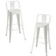 thumbnail image 1 of Set De 2 Pisos De Bar Metal Tolix Blanco C/respaldo, 1 of 6