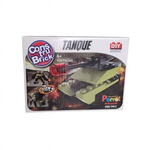 Juguetes Perrot - Construbrick Tanque 3 En 1, 108 Pzas