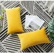 thumbnail image 3 of Pack de 2 Fundas Terciopelo Liso 30x50 cm Amarillo, 3 of 3