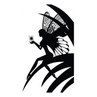 Rienda Libre Graphics - Decomural Fairy Leaf Fantasy Ws-41253