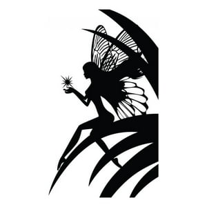 Rienda Libre Graphics - Decomural Fairy Leaf Fantasy Ws-41253