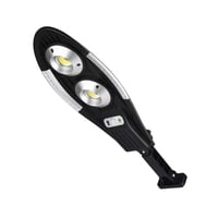 Total Upgrate - Foco Solar 20W Exterior Sensor De Movimiento 35X15Cm Negro