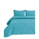 thumbnail image 3 of Cubrecama De Lujo Quilt Verano 2 Plazas Azul, 3 of 3