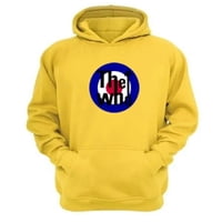 Genérico - Polerón Canguro The Who Amarillo Talla L Unisex