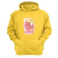 Genérico - Polerón Canguro Candy Amarillo Talla L Unisex