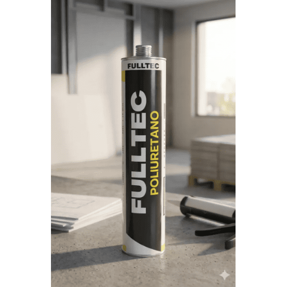 Sellador De Poliuretano Blanco 310 Ml. Fulltec
