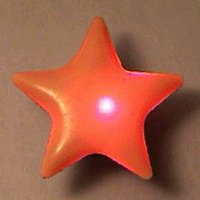 Alfileres Para Solapa Con Forma De Luz Corporal Parpadeante Frosted Star Blinkee