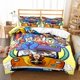 thumbnail image 1 of Rockman Megaman Game Cartoon Bedding Set Luxury Duvet Cover Bedroom Single Double Size Duvet Cover and Pillowcase Boys Gift Bed Sheets, 1 of 5