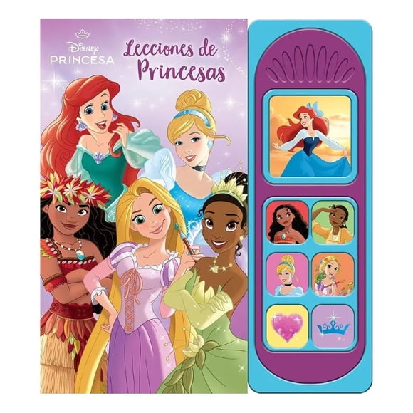 Disney Princesas Lecciones De Princesas Libro 7 Sonidos