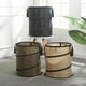 thumbnail image 4 of Canasto para ropa Plegable Negro, 4 of 7