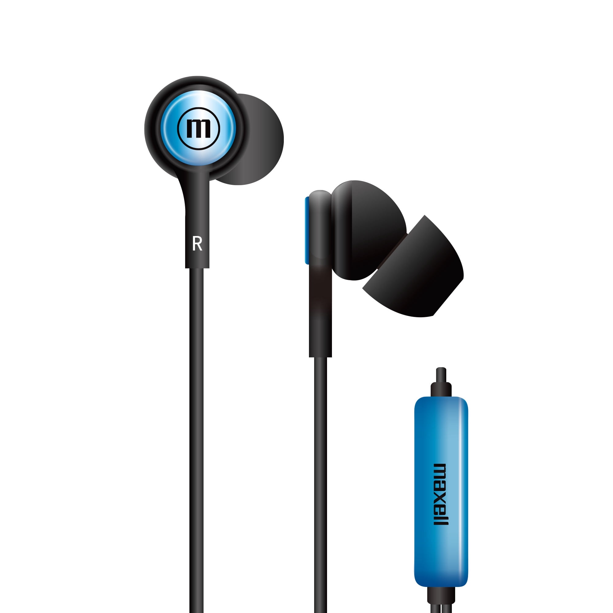 Maxell - Audifono Con Mic Blu