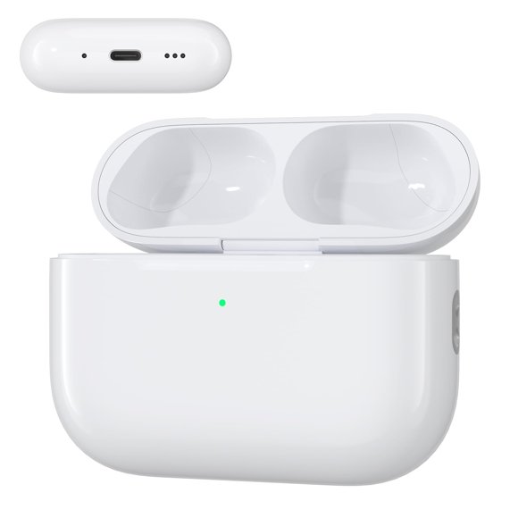 Funda de carga inalámbrica NAONII para AirPods Pro 3 (compatible con Pro 1 y 2) con Type‑C