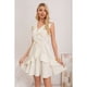 thumbnail image 3 of Vestido Corto Mujer Sin Manga Escalonado Casual Eventos 3371, 3 of 3