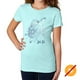 thumbnail image 3 of Camiseta Para s - Tortuga Salpicada - Azul Hielo De Para s - Camiseta (ym), 3 of 4