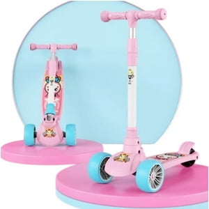 Vipnetwork - Monopatín Niños Rosado Blanco