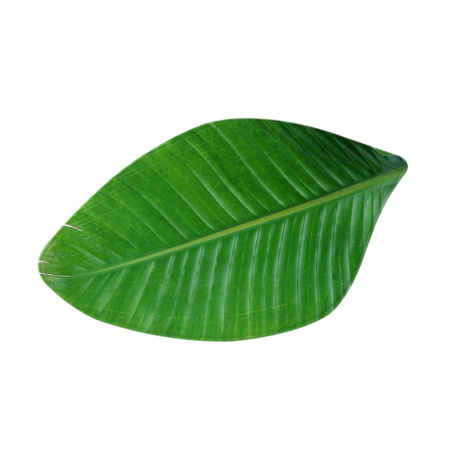 Bothyi - Alfombra De Suelo De Hojas Verdes, Felpudo Absorbente De Agua Para Sala De Estar, 39x70cm