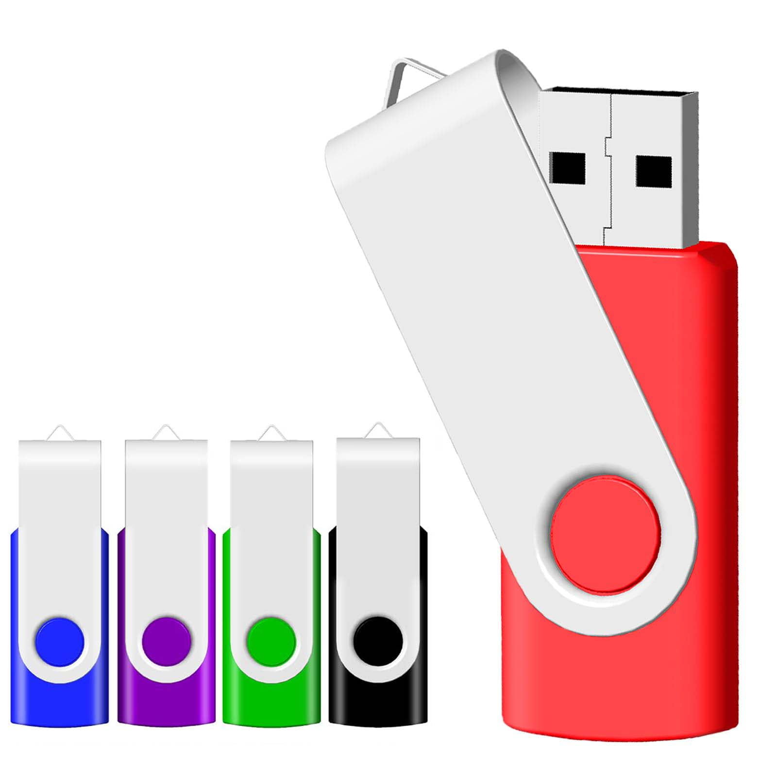 Genérico - Pendrive Usb 2.0 - 4gb Memoria Drive Datatraveler - 5 Paquetes - Mezclar Colores