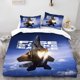 thumbnail image 1 of F15E Fighter Jet Printed Duvet Cover Set Three-Piece Bedding Set with 1 Duvet Cover and 2 Pillowcases Soft and Comfortable for All Seasons, 1 of 1