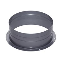 Ioensy - Conector De Conducto Placa De Brida Adaptador De Calefacción De Metal Conector De Tubo De Ventilación 200 Mm