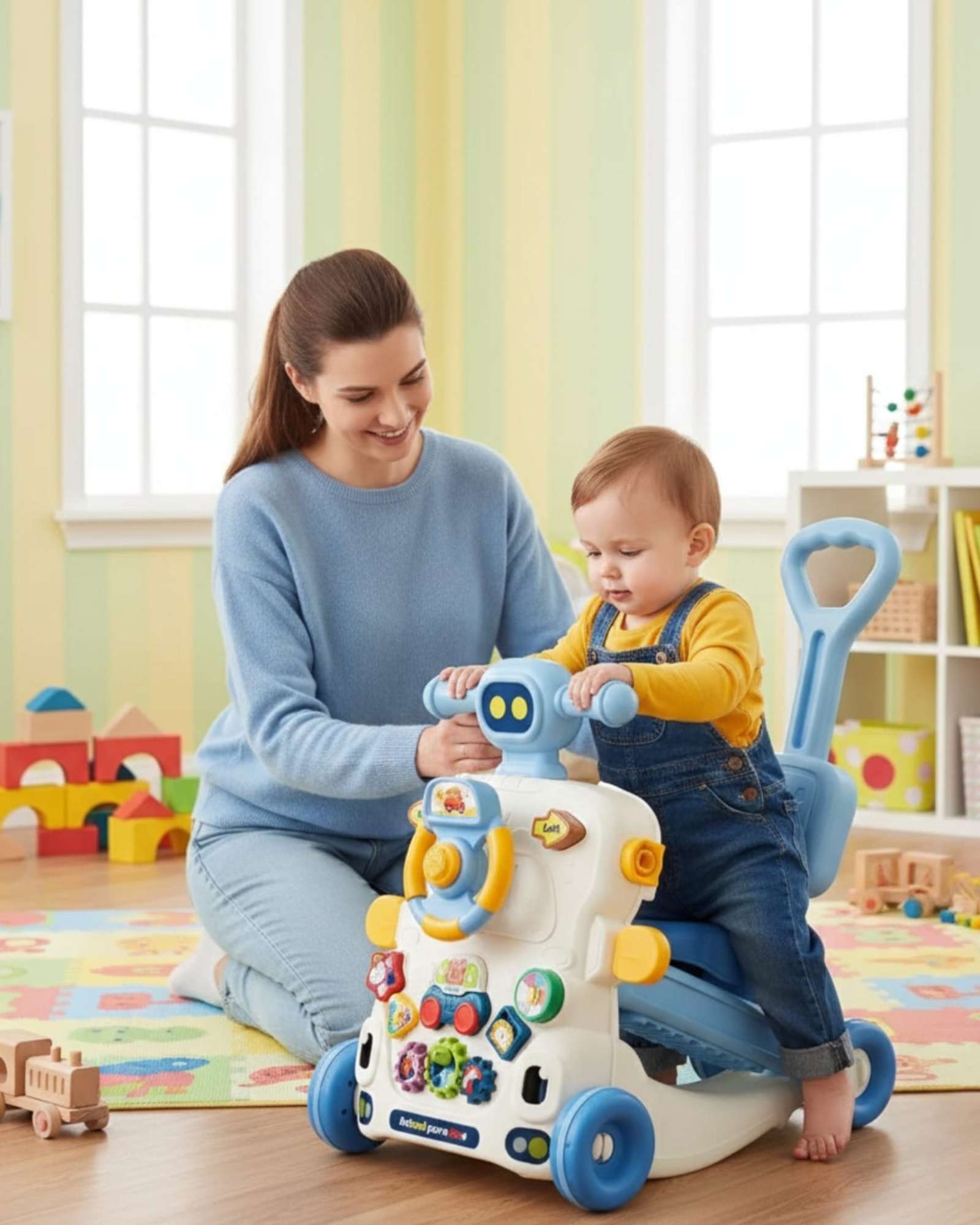 Todo Para El Hogar - Caminador Musical Multifuncional 6 En 1