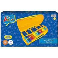 Art And Craft Metalofono 25 Notas/Maletín Cromático/Colores