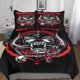 thumbnail image 3 of 3 Pieces Motorhead Duvet Cover Set 3D Rock 'n' Roll Printed Heavy Metal Band Theme Bedding Quilt Duvet Cover with Zipper Closure,Microfiber Bedding King, 3 of 3