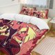 thumbnail image 1 of Hazbin Hotel 3-Piece Twin Bed Set - Includes 1 Single Comforter And 2 Pillowcases Bedding - Fade Resistant Microfiber - Hazbin Hotel, 1 of 4
