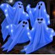 thumbnail image 1 of Juego de 4 fantasmas colgantes KIDDOKIDS 70 cm LED, 1 of 9