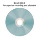 thumbnail image 4 of Disco multimedia grabable Vinpower Digital Blue AZO CD-R 700 MB, 4 of 8