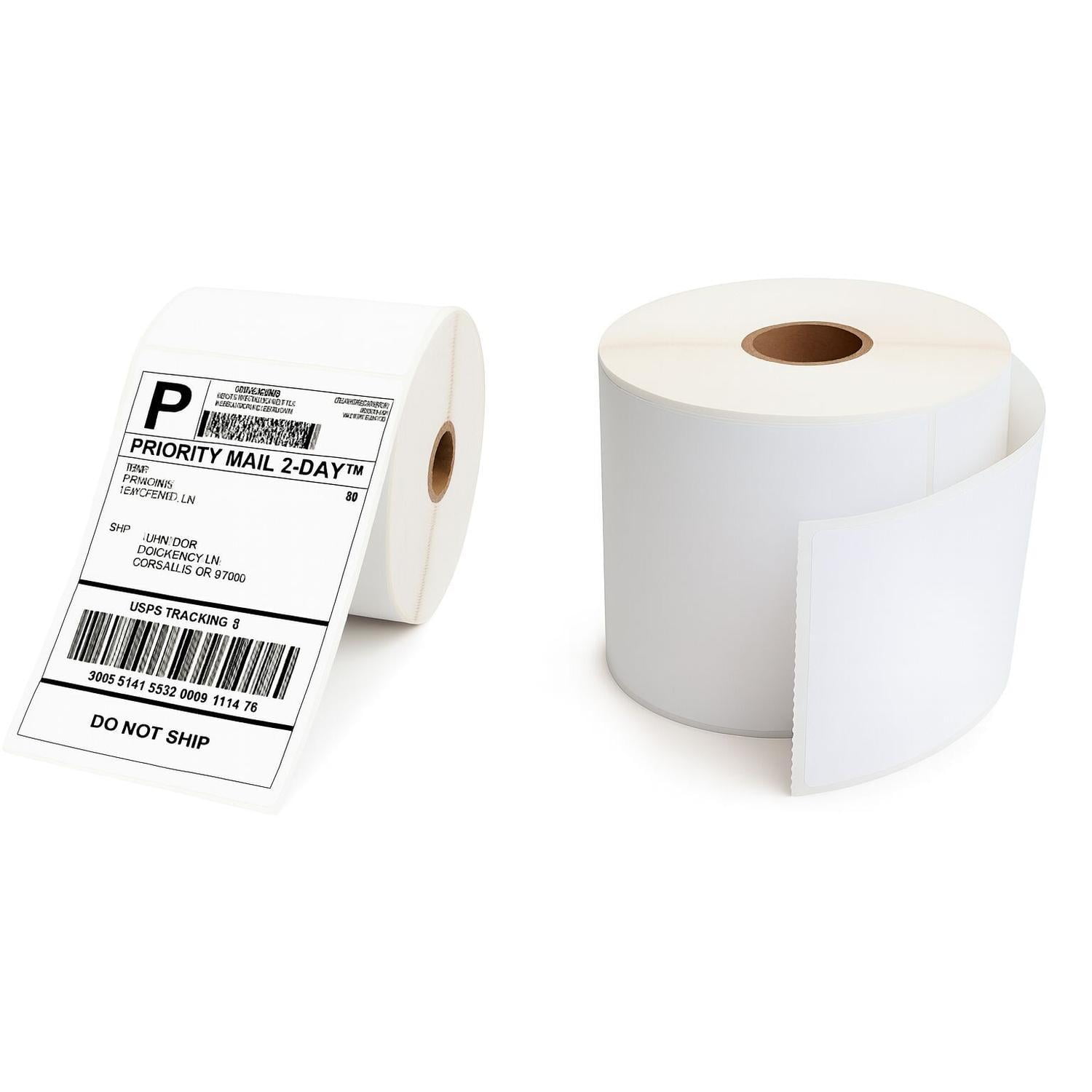 Pro Outdoor - 5 Rollos De Etiquetas Adhesivas Térmicas 22x32 Mm (2.2 X 3.2 Cm) 1500 Uds