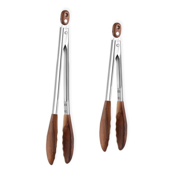 Pinzas Micyples 2 uds 23 cm/30 cm con puntas de madera de nogal