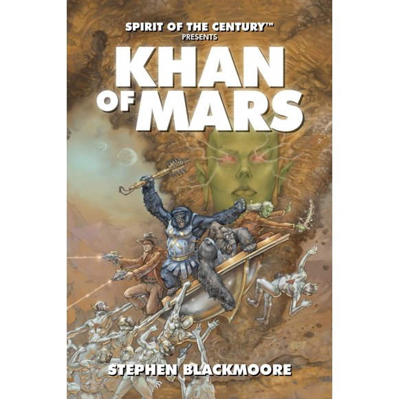 El libro Spirit of the Century presenta: Khan of Mars Evil Hat