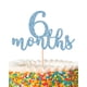 thumbnail image 1 of Adorno para tartas MYAMPED, 6 meses, purpurina dorada, azul cielo, 1 of 7