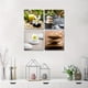 thumbnail image 1 of 4pcs/set Canvas Paintings, Wall Art Spa Still Life With Green Bamboo Fountain And Zen Stone Jasmine Flowers Painting Home Decor Picture Modern Painting Wall Decor Painting Wall Art (Without Frame), 1 of 2