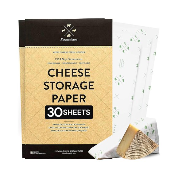 Papel de conservación de queso Formaticum 30 unidades biodegradable