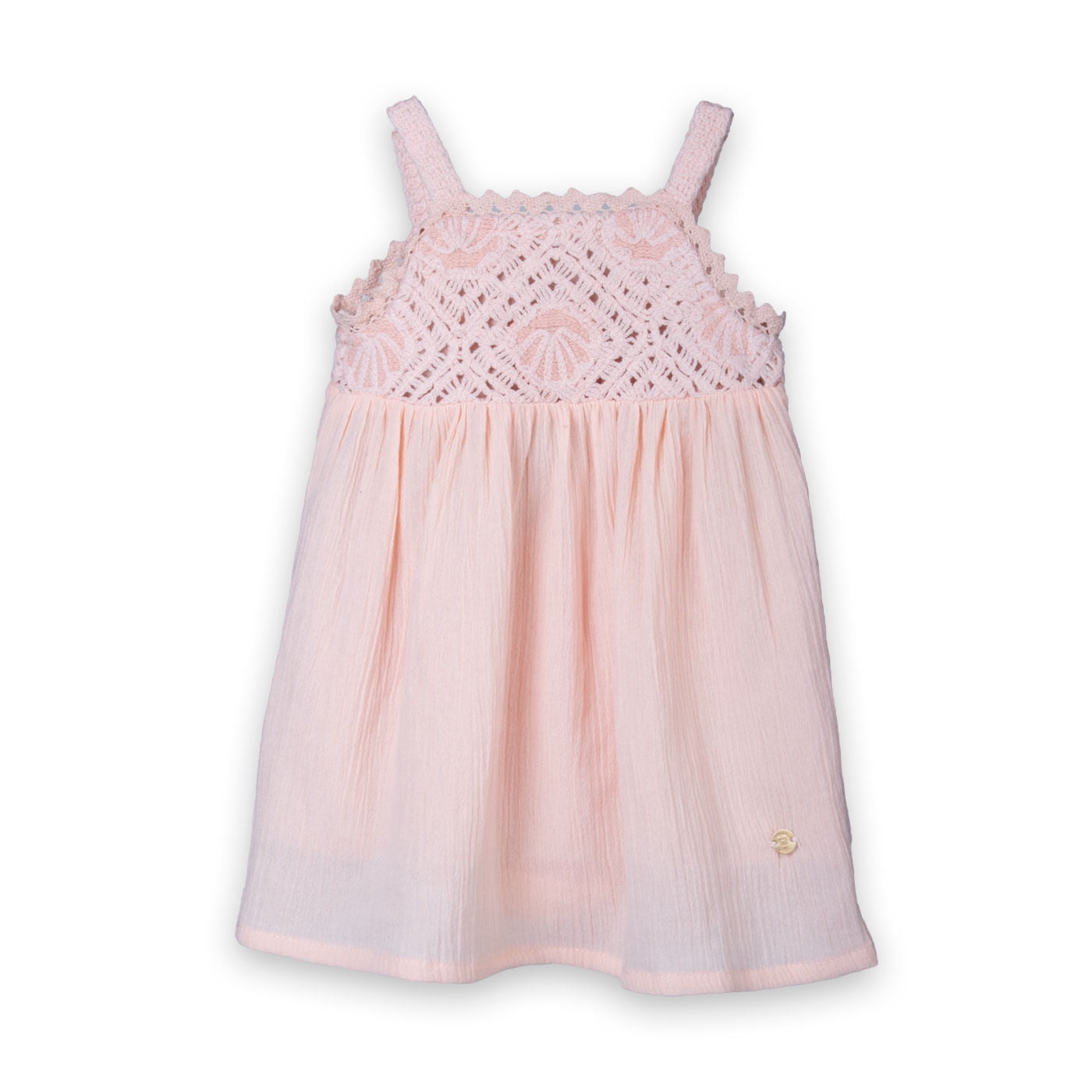 Vestido Bebe Niña Damasco Pillin