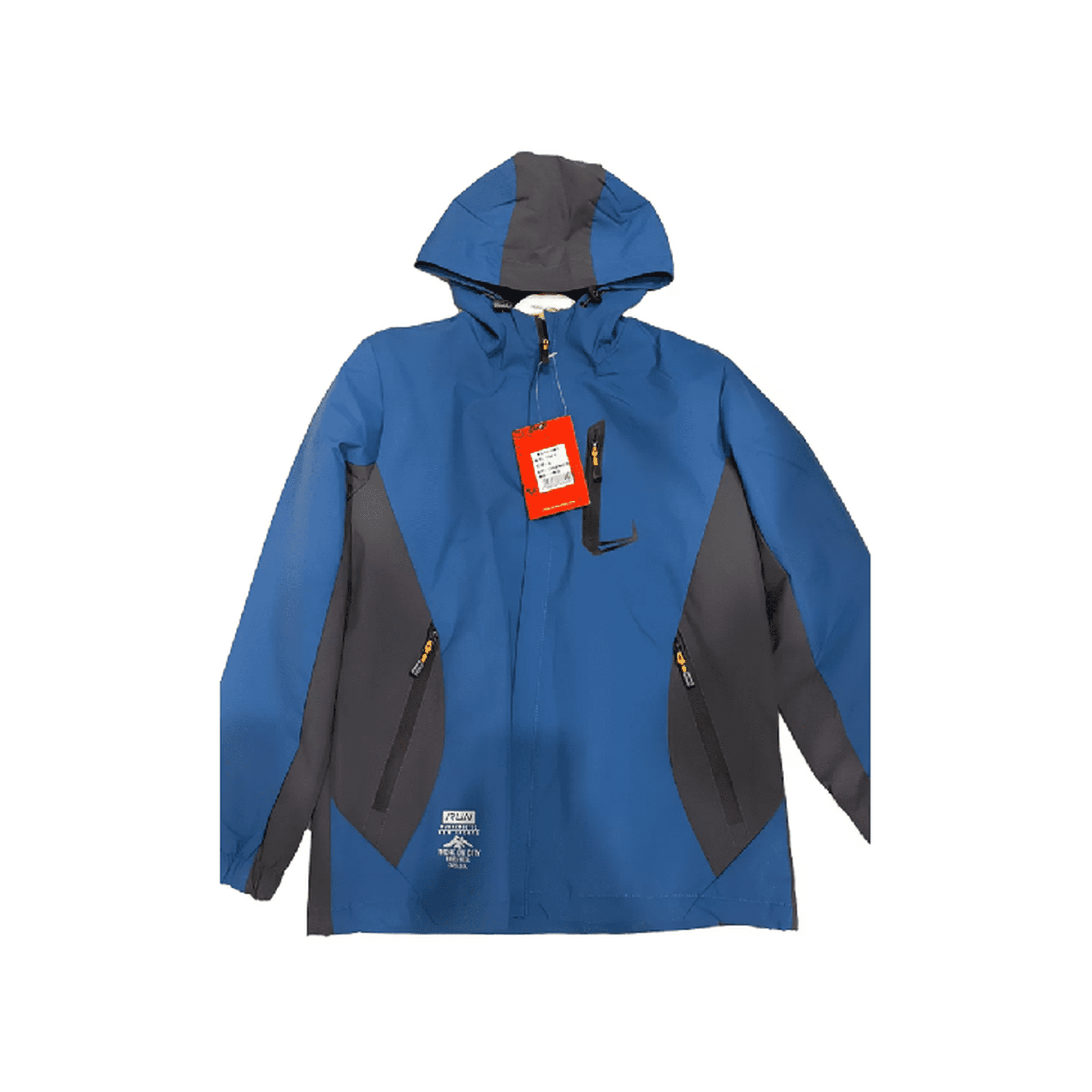 Genérico - Chaqueta Cortaviento Deportiva Ultra Liviana Micropolar Azul Marino, Talla Xs